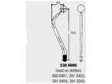 Hurst – Manual Shifter, Master Shift, 3-Speed, Chevy, Ford and Pontiac
